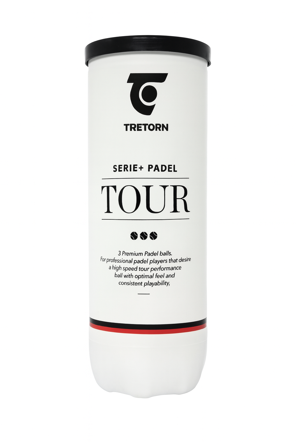 Padel Balls Tretorn (x3)